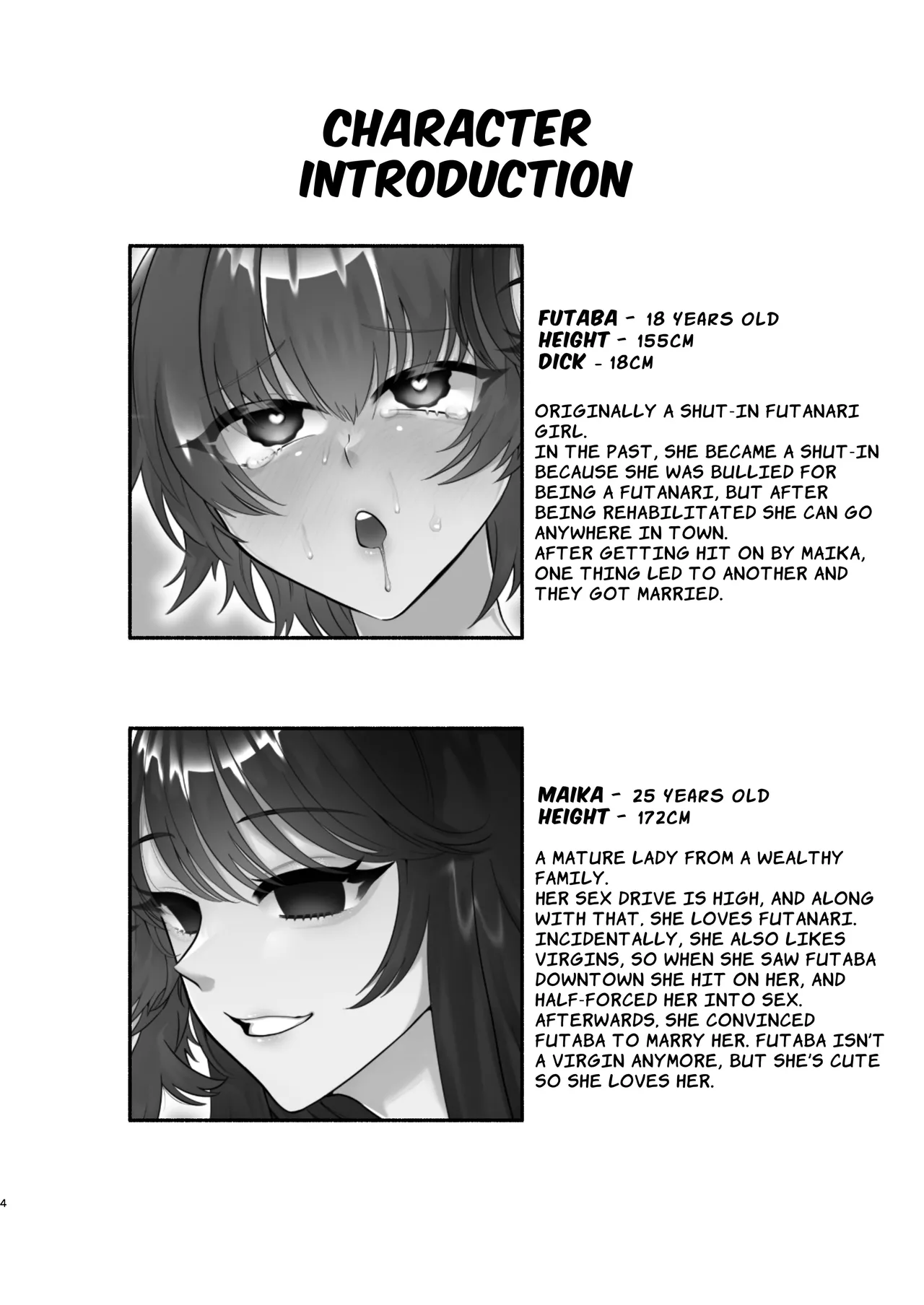 Hentai Manga Comic-A Perverted Lady Rubs a Futanari's Nipples Silly-Read-2